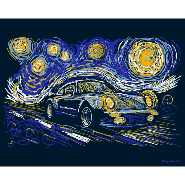 Starry Nine Metal Print Product Image 3