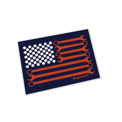 USAE! Navy Sticker