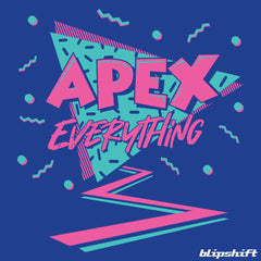 Apex Everything 90s Backprint Design by  Josh Mussell