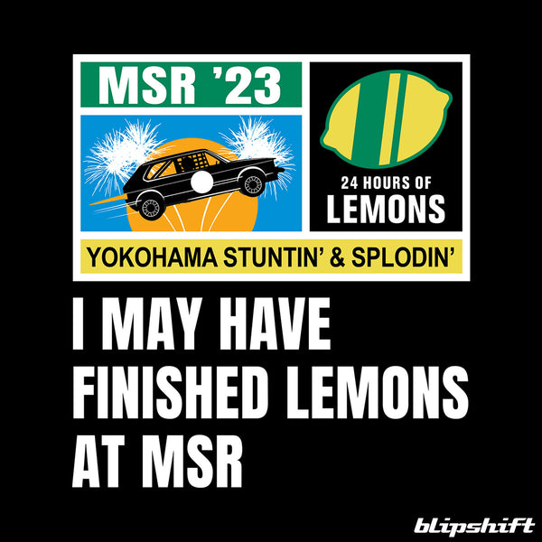 Lemons MSR 2023 design