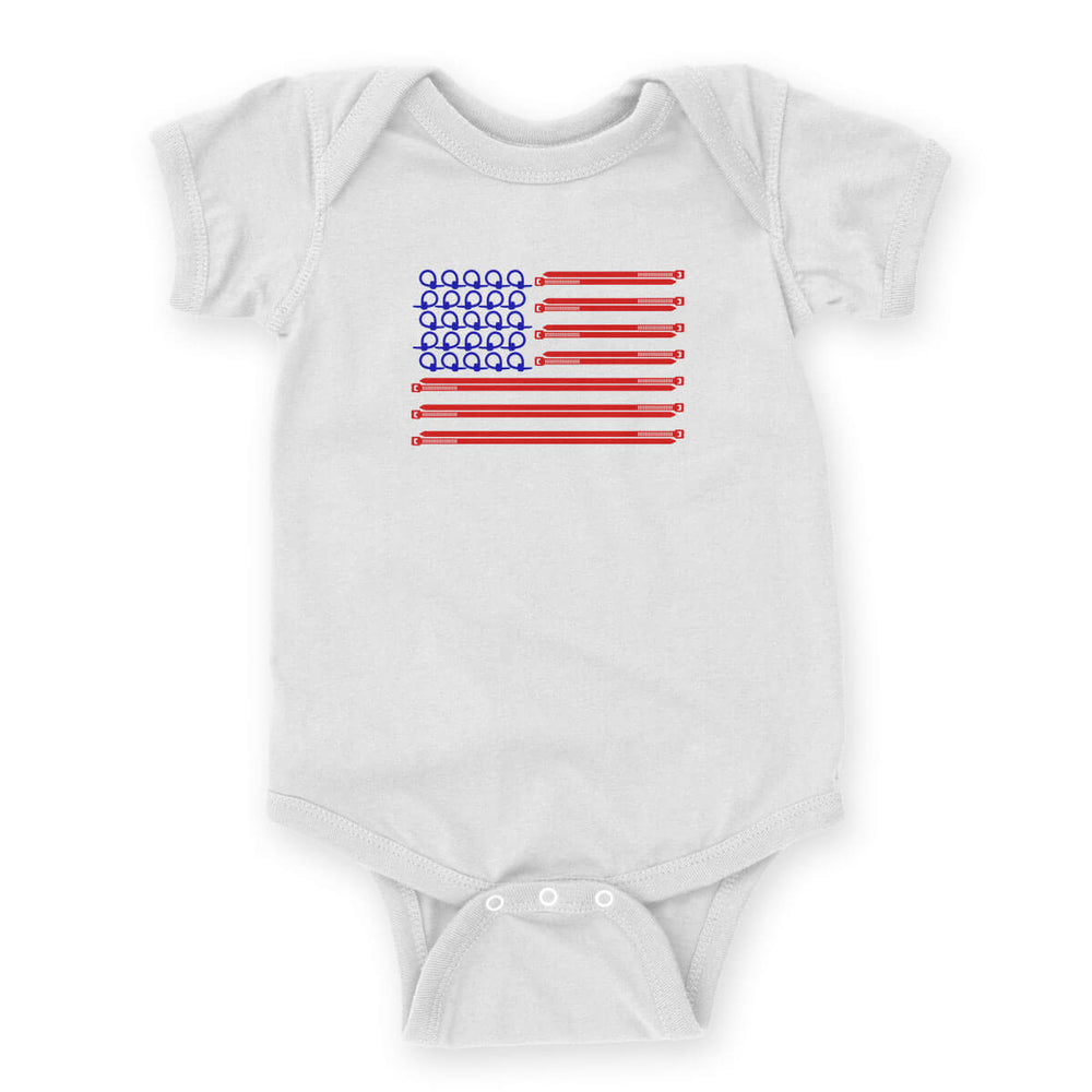 Zipdependence Day Onesie