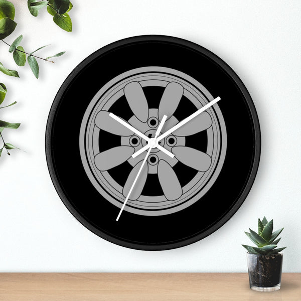 Classic Mag Wheel Wall Clock Product Image 3