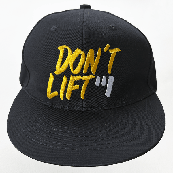 Don't Lift Baseball Cap - Black Product Image 2