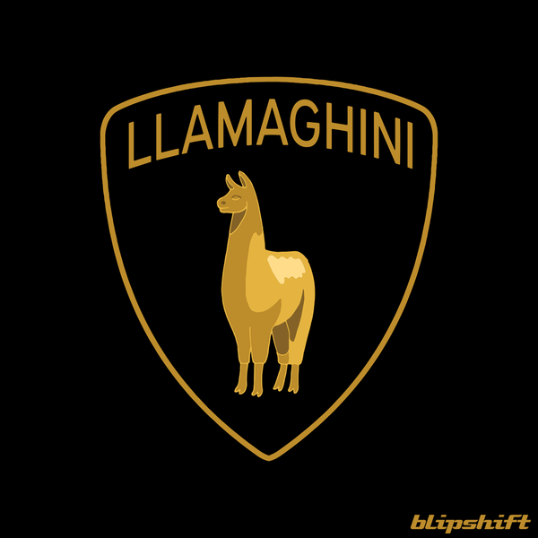 Llamaghini design