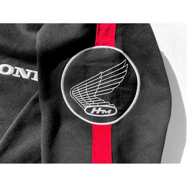 1968 Honda Racing Team Hoodie - Black Product Image 6