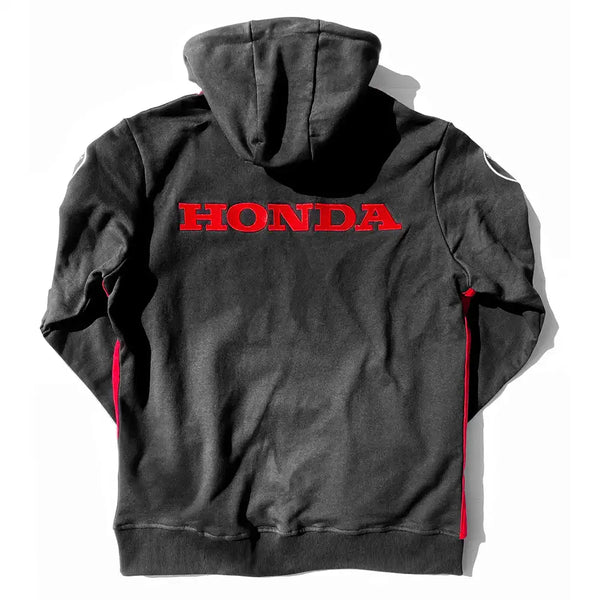 1968 Honda Racing Team Hoodie - Black Product Image 2