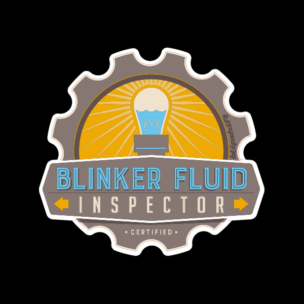 Blinker Fluid Inspector Sticker Product Image 2