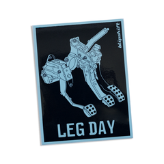 Leg Day Sticker