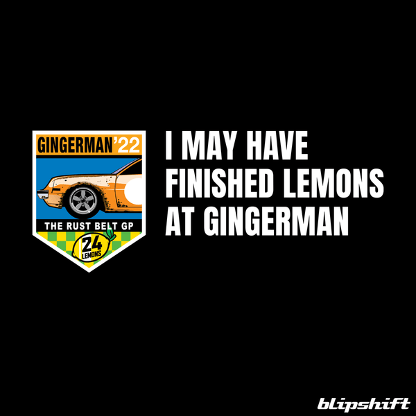 Lemons GingerMan 2022 design