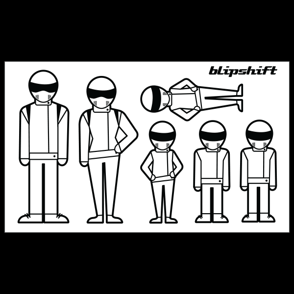 Racing Family Stickers Product Image 3