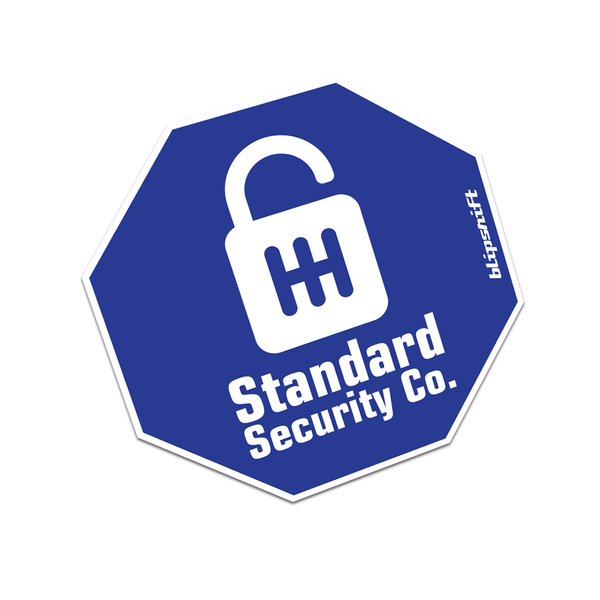 Standard Security Sticker Product Image 1