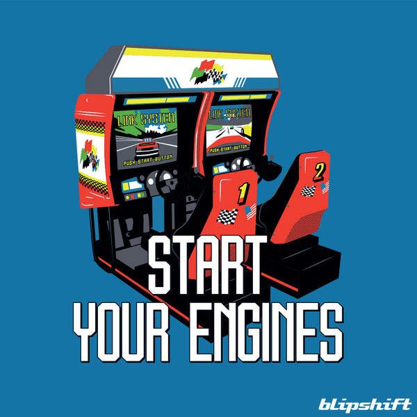 Start Your Engines design