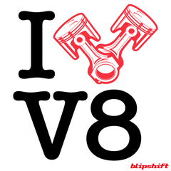 V8 To My Heart Design by  Shannan Jones