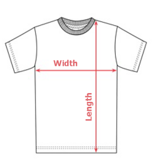 Shirt Sizing Image for Men's