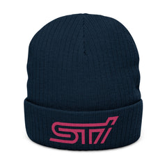 STI Logo - Ribbed Beanie
