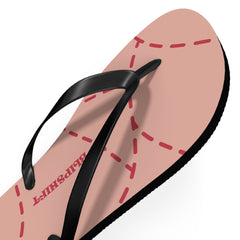 Pink Pig Flip Flops  Design by 