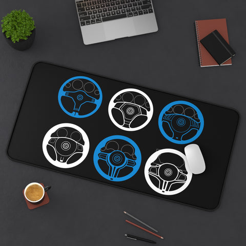 At the Wheel - Desk Mat
