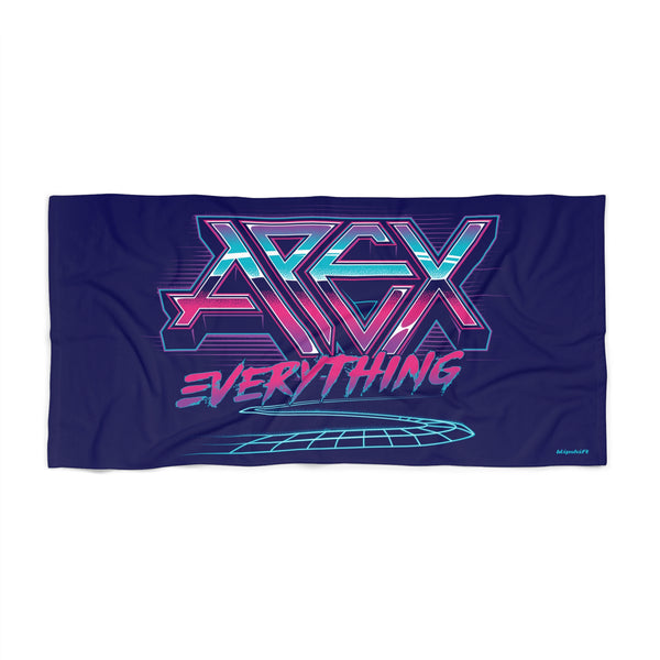 Apex Everything 80s Beach Towel Product Image 1