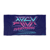 Apex Everything 80s Beach Towel Product Image 1 Thumbnail