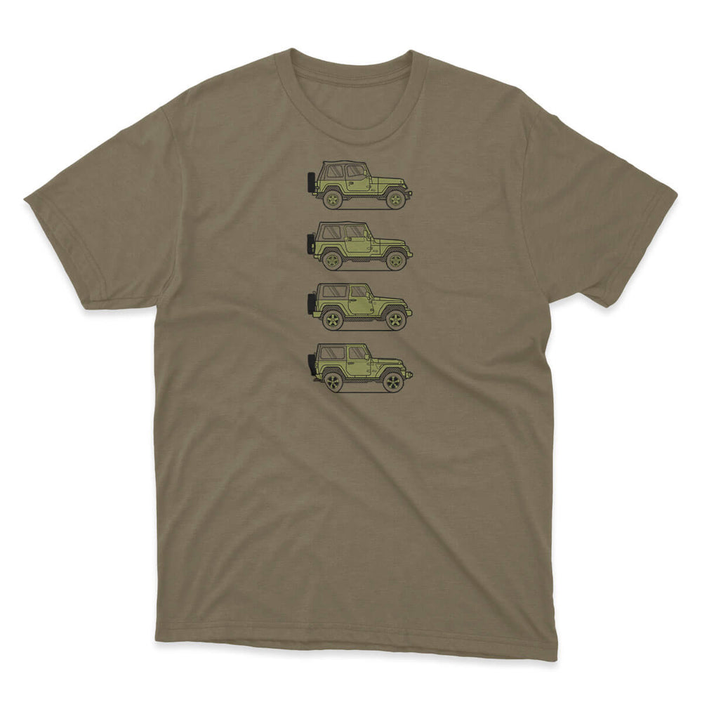 4x4x4 Men's Premium Tri-blend