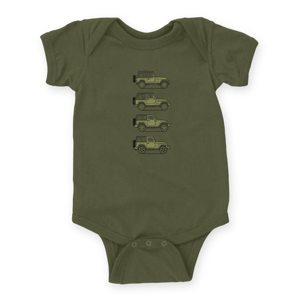 4x4x4 Onesie