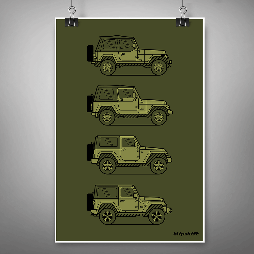 4x4x4 Poster