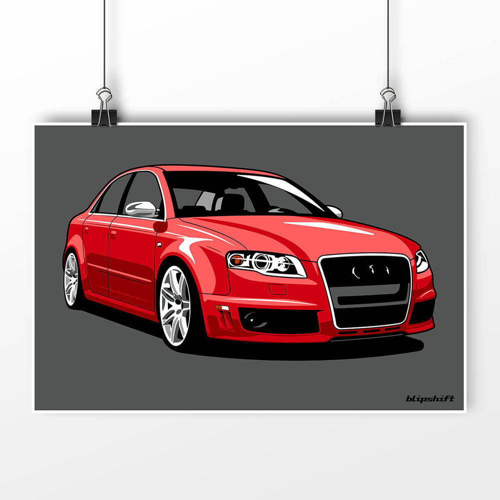 8 B4 7 Misano Poster