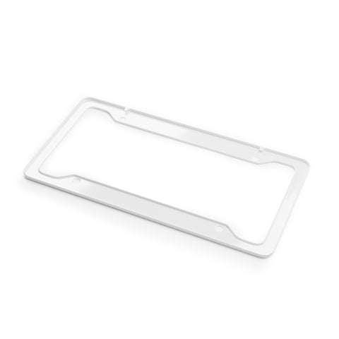 Asterisk License Plate Frame