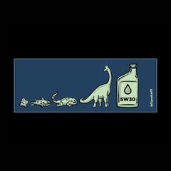 Ev-oil-lution Sticker  Design by blipshift