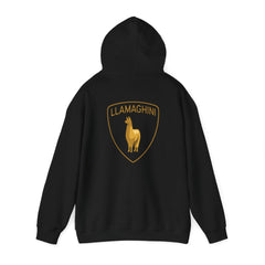 Llamaghini Zip Hoodie Design by  blipshift