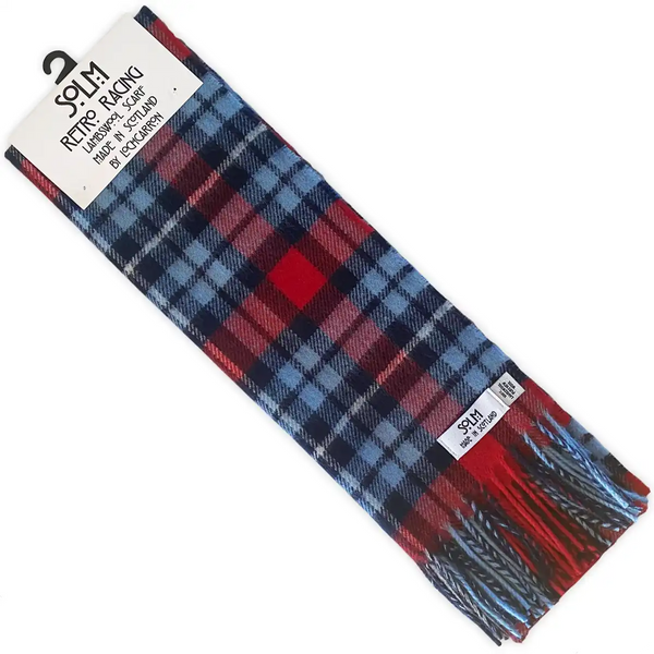SOLM Lambswool Scarf - Retro Racing Product Image 2