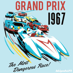 The Most Dangerous Race IV is type of T-shirt and related is to this product 