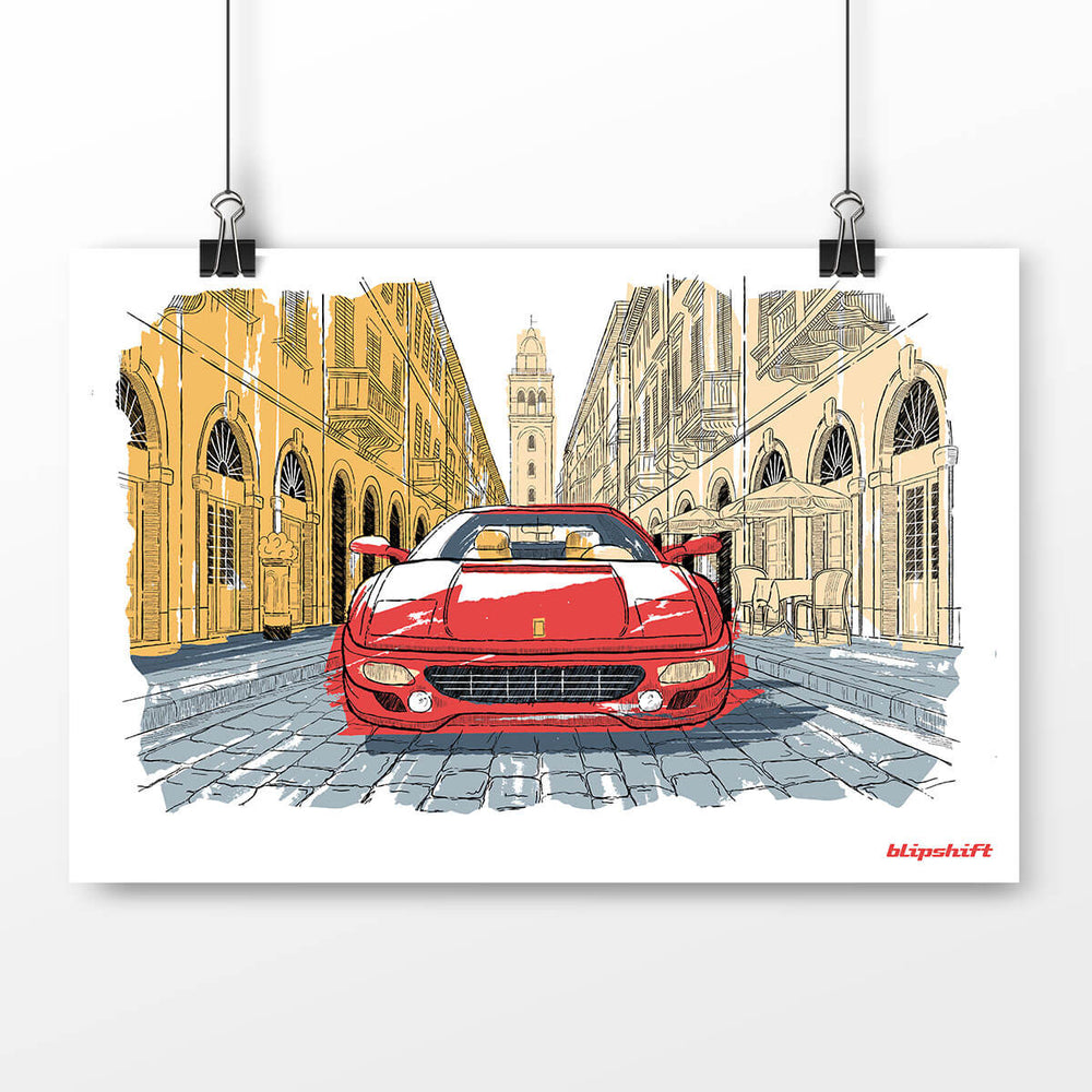 A Day in Italy Poster