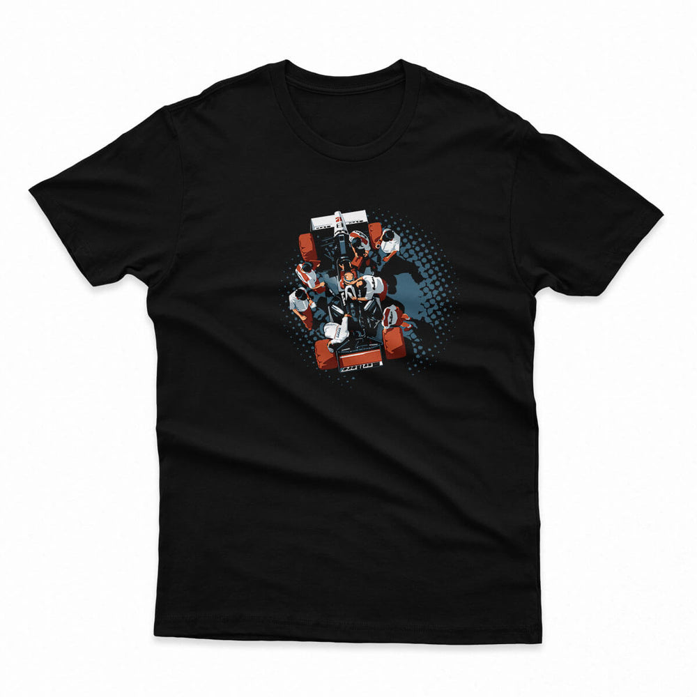 All Systems Go II Men's Fitted Tee