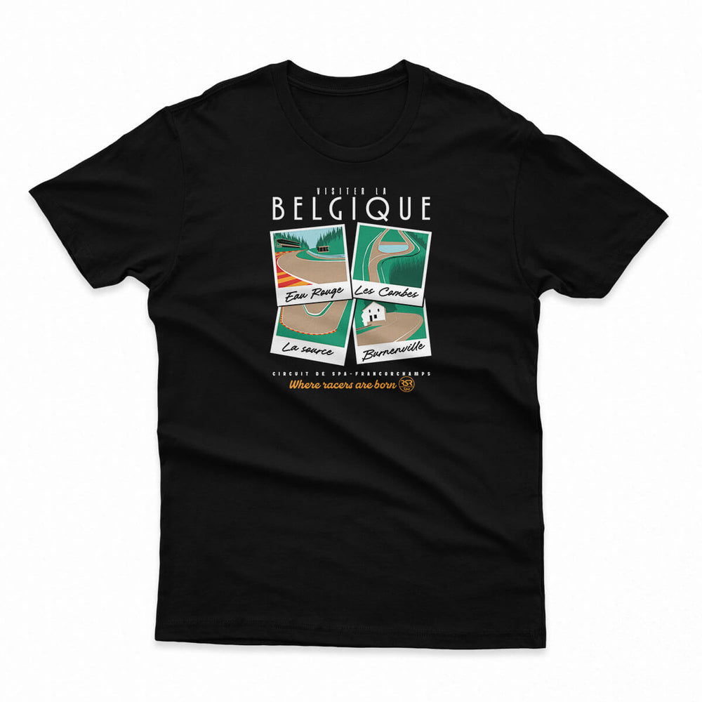Belgium Bound Men's Fitted Tee