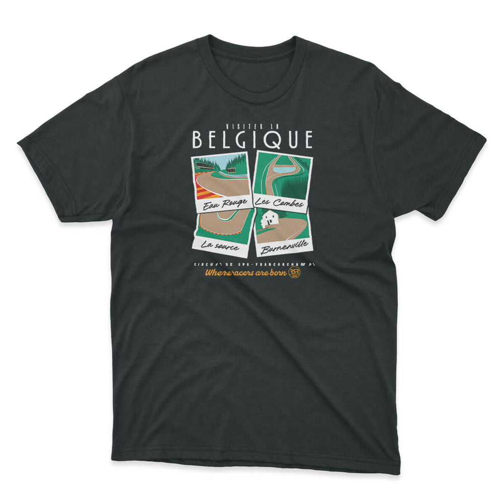 Belgium Bound Men's Premium Tri-blend