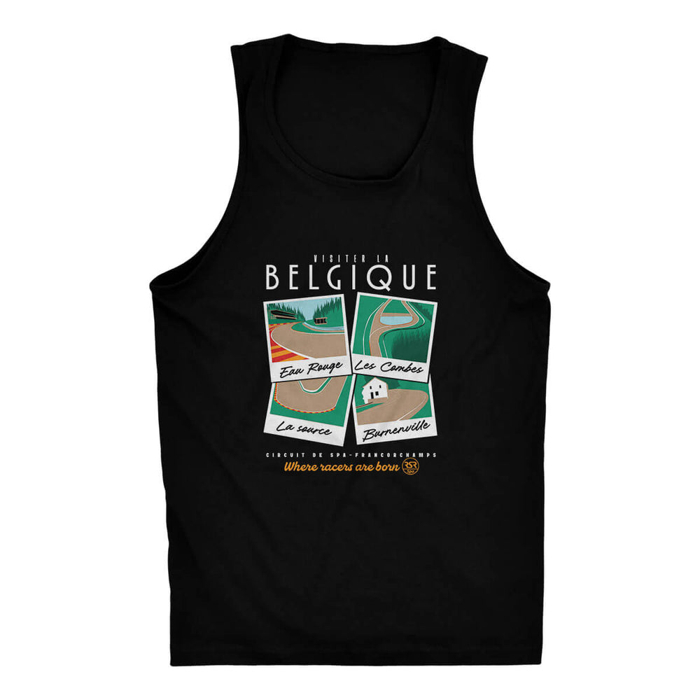 Belgium Bound Men's Tank