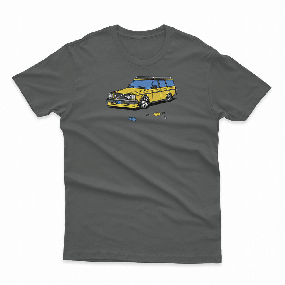 Bricked Men's Fitted Tee
