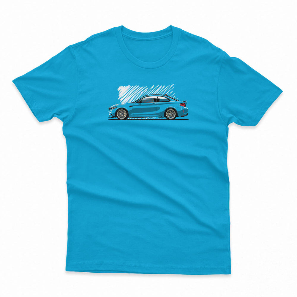 Gold N Blue Men's Fitted Tee