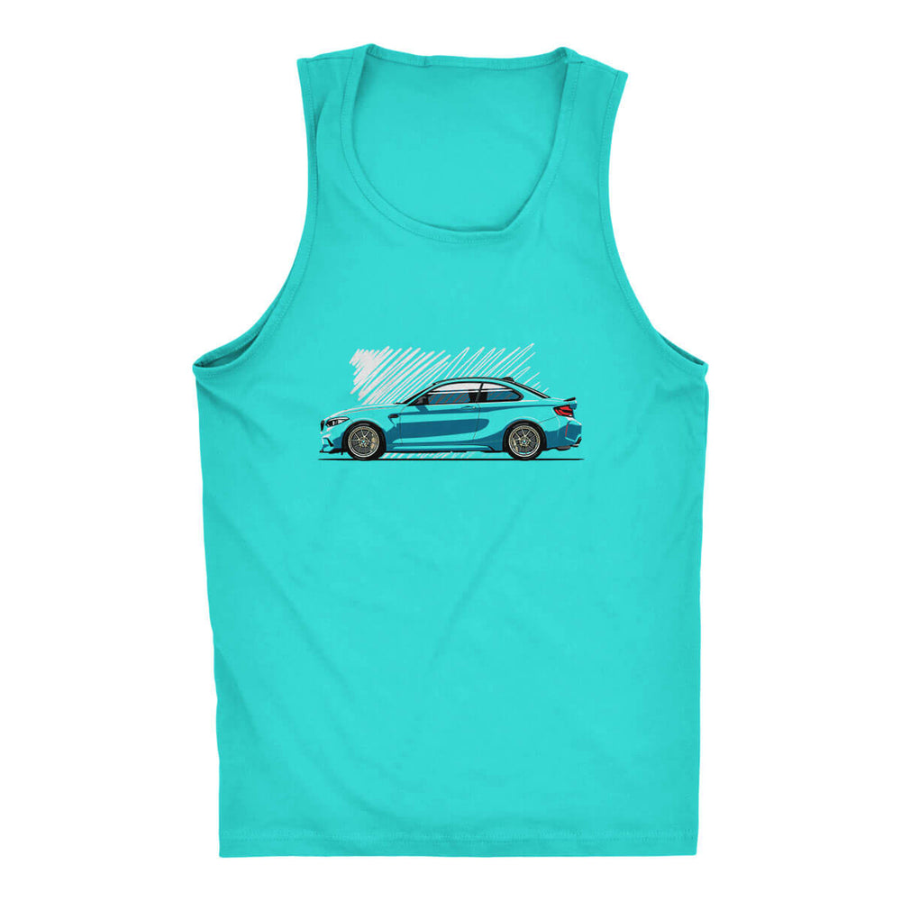 Gold N Blue Men's Tank