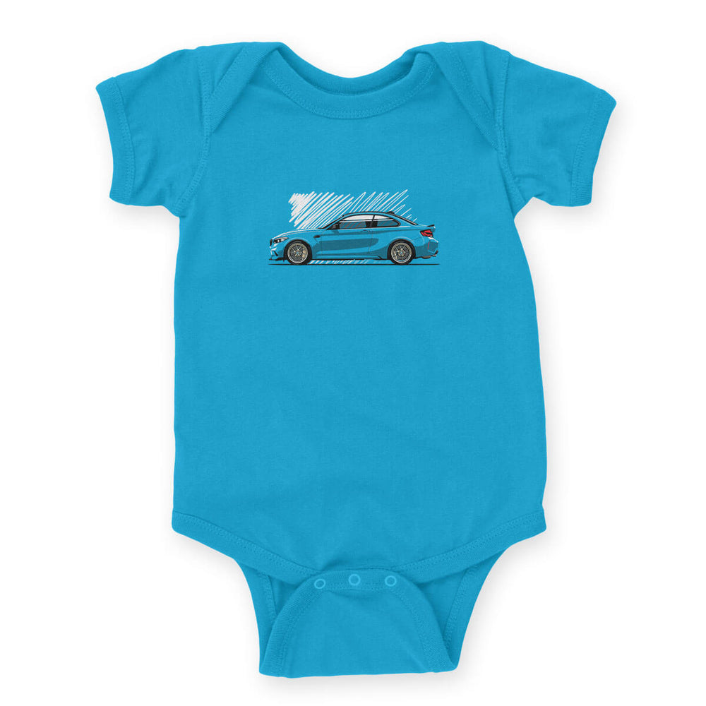 Gold N Blue Onesie