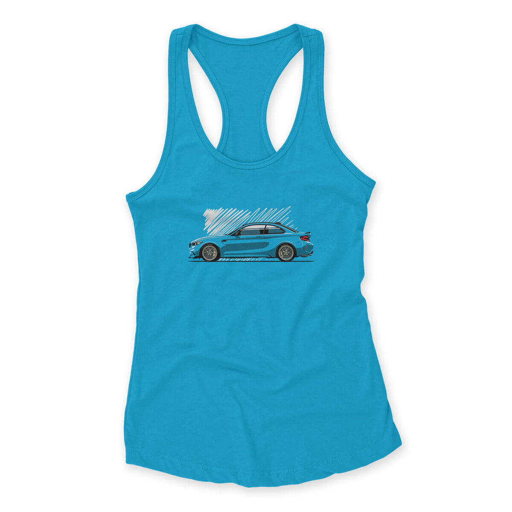 Gold N Blue Women's Tank