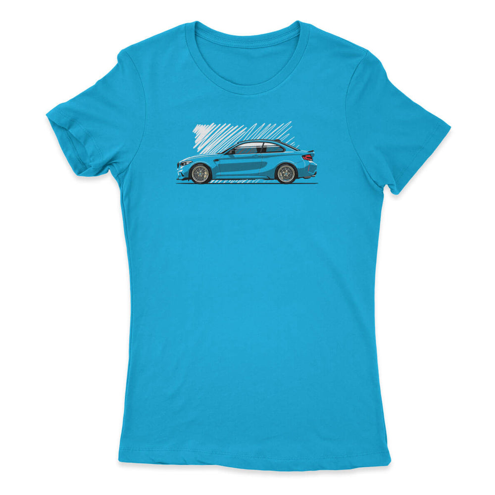 Gold N Blue Women's Tee