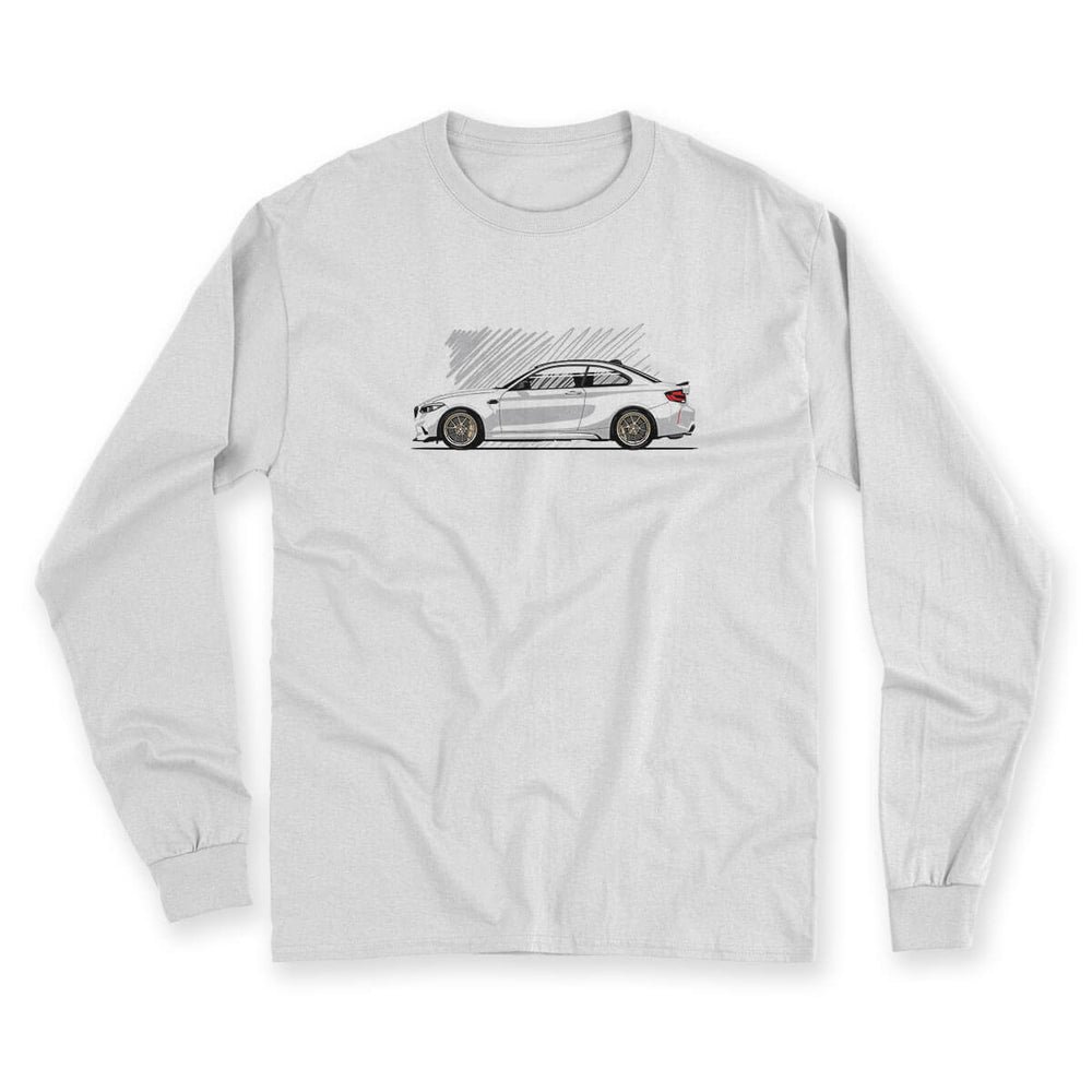 Gold N White Men's Long Sleeve