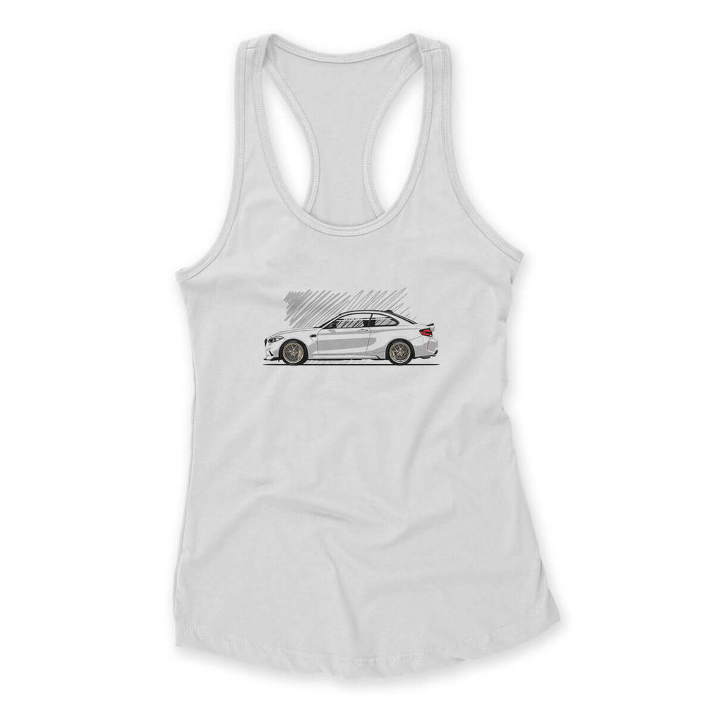 Gold N White Women's Tank