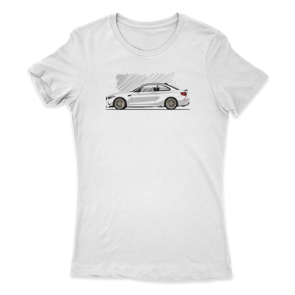 Gold N White Women's Tee