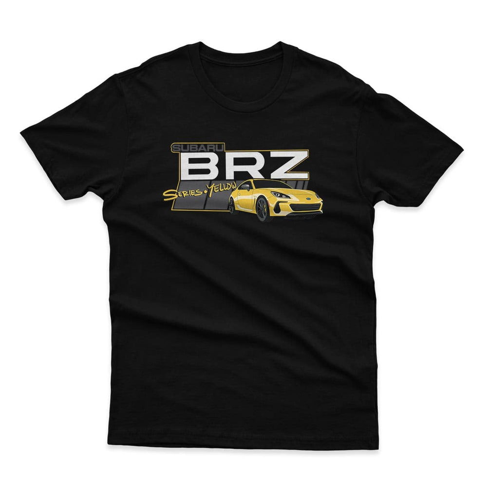 BRZ Series.Yellow Men's Fitted Tee