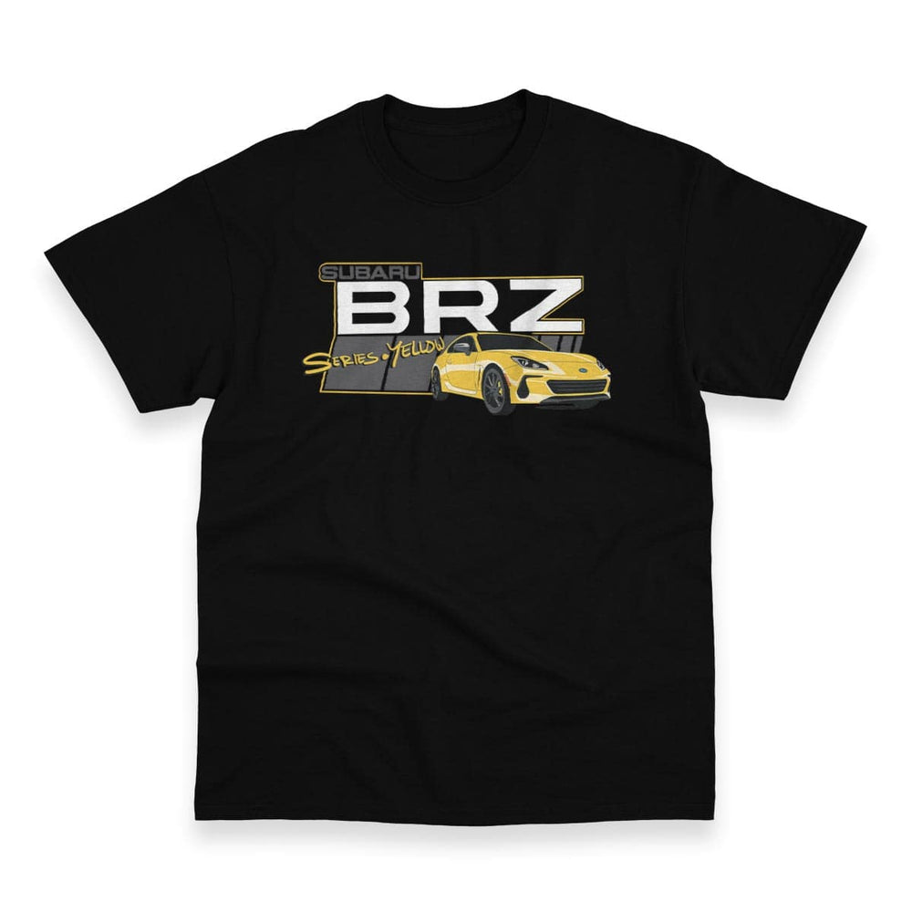 BRZ Series.Yellow Men's Heavy Duty Tee