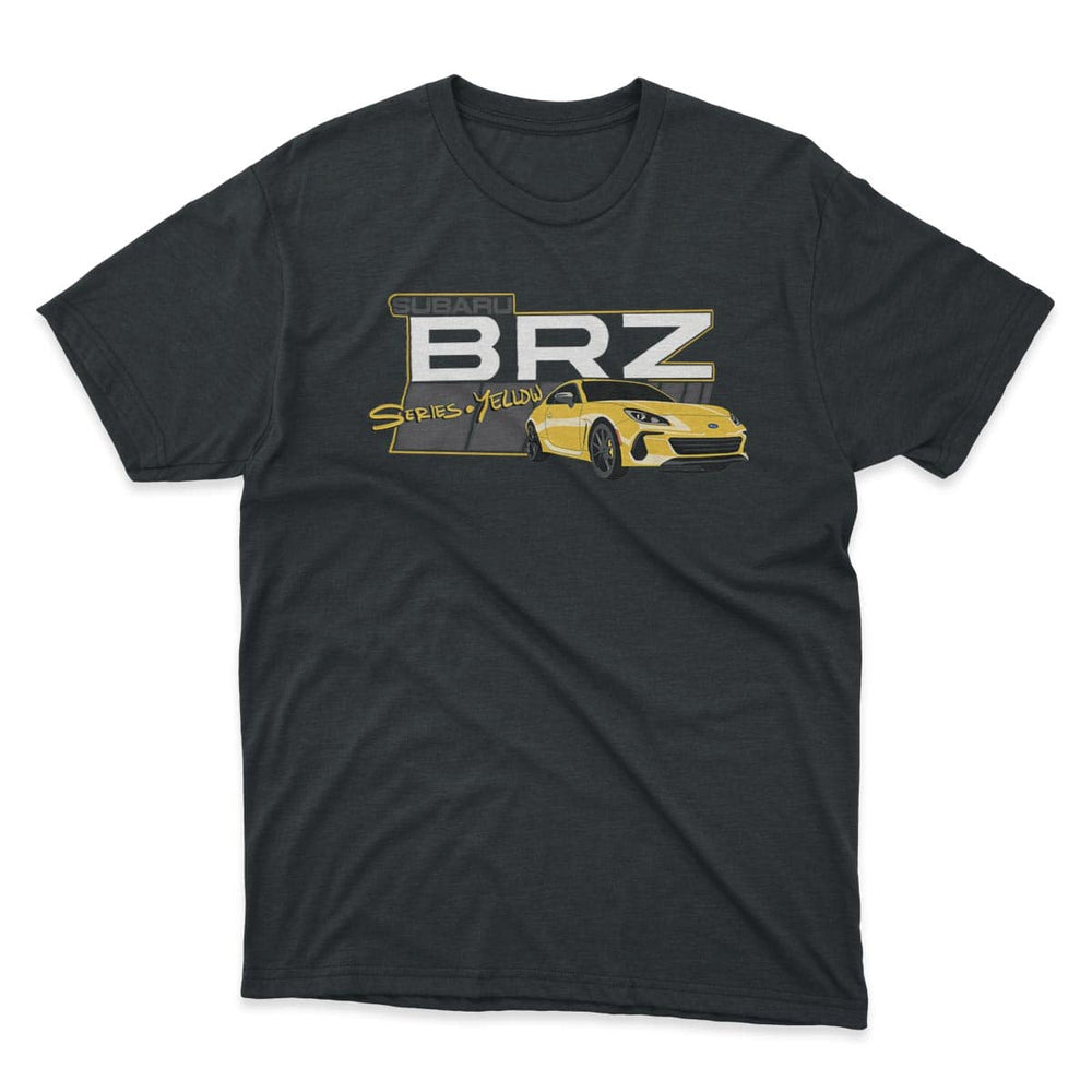 BRZ Series.Yellow Men's Premium Tri-blend