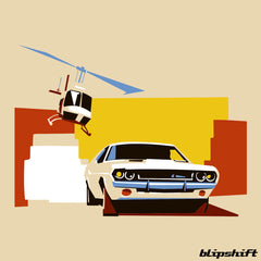 Chased by the Blue is type of T-shirt and related is to this product 